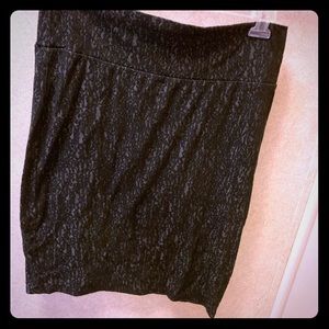 Lularoe skirt. Black and gray